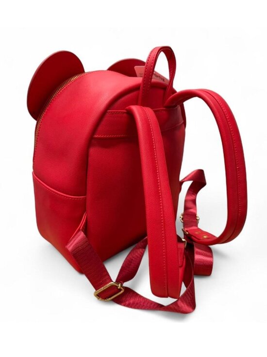 BNWT Loungefly x Minnie Mouse Red Glitter Bow Mini Backpack main image 5